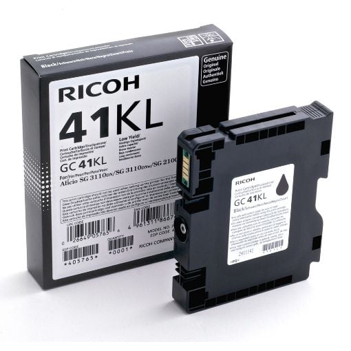 Εικόνα της Μελάνι Ricoh GC-41KL Black Low Yield 405765
