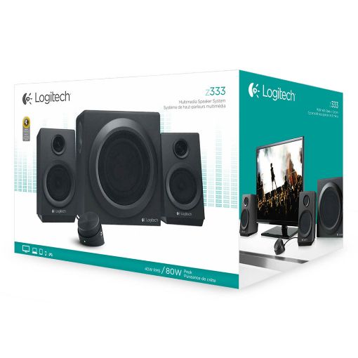 Εικόνα της Ηχεία Logitech 2.1 Z333 Black 980-001202
