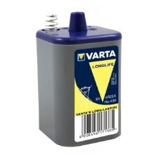 Εικόνα της Μπαταρία Zinc 4R25 6V Varta LongLife 430 με 1 Ελατήριo