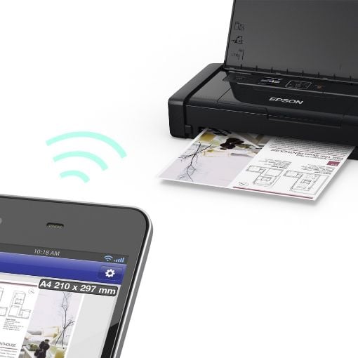Εικόνα της Εκτυπωτής Epson Workforce Inkjet WF-100W C11CE05403