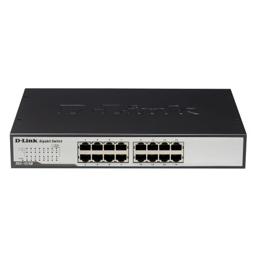 Εικόνα της Switch D-Link DGS-1016D 16-Port 10/100/1000Mbps Rackmount