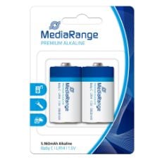 Εικόνα της Αλκαλικές Μπαταρίες MediaRange Premium C, 1.5V, LR14, 2 Pack MRBAT108