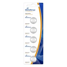 Εικόνα της Μπαταρίες Λιθίου MediaRange Coin Cells CR1620, 3V, 5 Pack MRBAT130