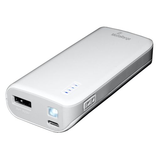 Εικόνα της Power Bank MediaRange 5.200mAh με Φακό MR751