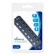 Εικόνα της USB Hub MediaRange 7-Port Usb 2.0 Black MRCS504