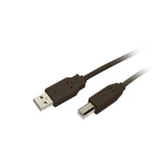 Εικόνα της Καλώδιο MediaRange USB 2.0 AM/BM 1.8m Black MRCS101