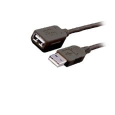 Εικόνα της Καλώδιο MediaRange USB 2.0 Προέκταση AM/AF 3m Black MRCS111