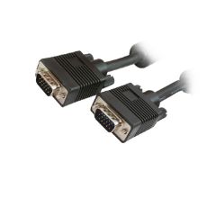 Εικόνα της Καλώδιο MediaRange SVGA Monitor VGA/VGA 15m Black MRCS112
