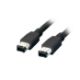 Εικόνα της Καλώδιο MediaRange Firewire plug (6-pin)/Firewire plug (6-pin) 1.8m Black MRCS122