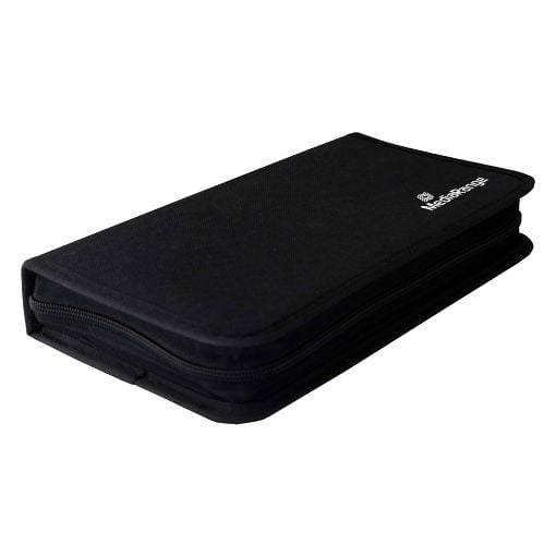 Εικόνα της MediaRange Storage Wallet for 48 Discs Nylon Black BOX51