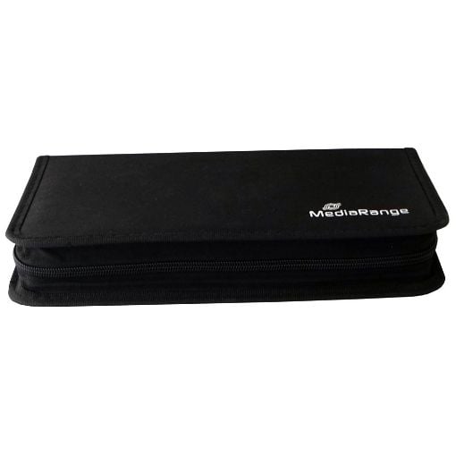Εικόνα της MediaRange Storage Wallet for 48 Discs Nylon Black BOX51