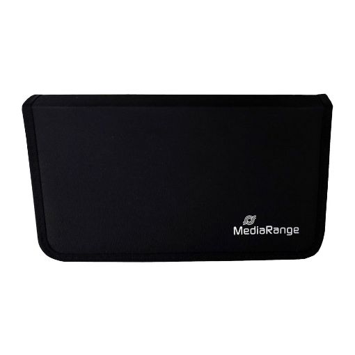 Εικόνα της MediaRange Storage Wallet for 48 Discs Nylon Black BOX51