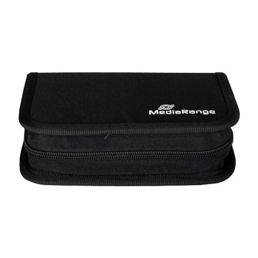 Εικόνα της MediaRange Storage Wallet for 6 USB Flashdrives and 3 SD Memorycards Nylon Black BOX98