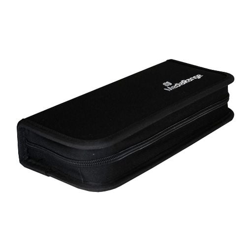 Εικόνα της MediaRange Storage Wallet for 10 USB Flashdrives and 5 SD Memorycards Nylon Black BOX99