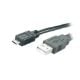 Εικόνα της Καλώδιο MediaRange USB 2.0 A/Micro-USB B 1.2m Black MRCS138
