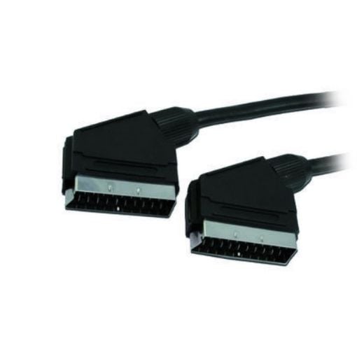 Εικόνα της Καλώδιο MediaRange Scart/Scart 1.4m Black MRCS152