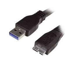 Εικόνα της Καλώδιο MediaRange USB 3.0 AM/Micro-USB 3.0 BM 1m Blue MRCS153