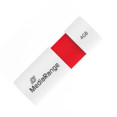 Εικόνα της MediaRange USB 2.0 Flash Drive 4GB White/Red MR970