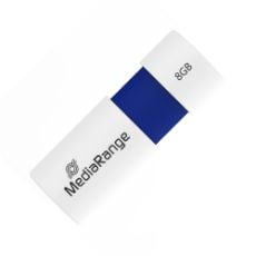 Εικόνα της MediaRange USB 2.0 Flash Drive 8GB White/Blue MR971