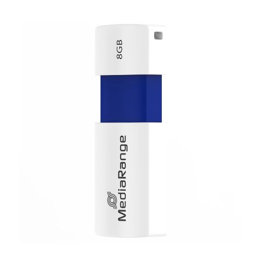 Εικόνα της MediaRange USB 2.0 Flash Drive 8GB White/Blue MR971