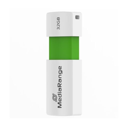 Εικόνα της MediaRange USB 2.0 Flash Drive 32GB White/Green MR973