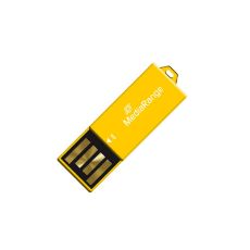 Εικόνα της MediaRange USB 2.0 Nano Flash Drive Paper-Clip 16GB Yellow MR976