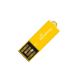Εικόνα της MediaRange USB 2.0 Nano Flash Drive Paper-Clip 16GB Yellow MR976