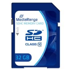 Εικόνα της Κάρτα Μνήμης SDHC Class 10 MediaRange 32GB MR964