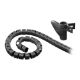 Εικόνα της MediaRange Cable Bundle Tube 20mm 2.5m Black MRCS301