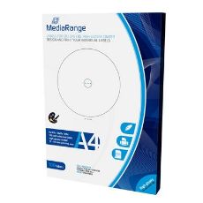 Εικόνα της MediaRange Labels for CD/DVD/BD 15-118mm High-Glossy 100 Pack MRINK132