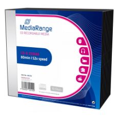 Εικόνα της CD-R 700MB 80' 52x MediaRange Slimcase 10 Τεμ MR205