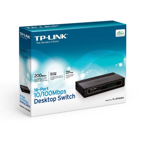 Εικόνα της Switch Tp-Link SF1016D v7 16 Ports 10/100Mbps