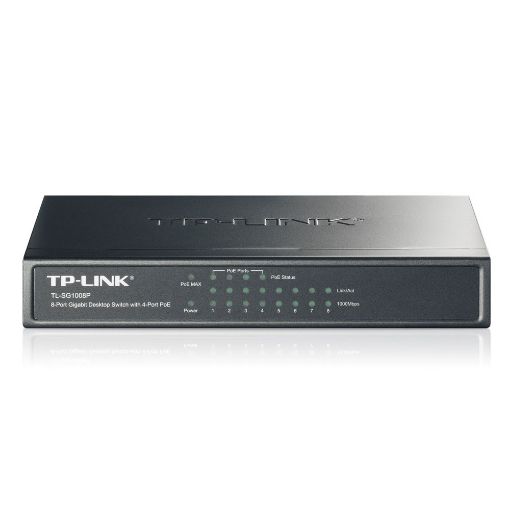 Εικόνα της Switch Tp-Link SG1008P v3 8 Port POE 10/100/1000 Mbps