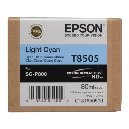 Εικόνα της Μελάνι Epson T8505 Light Cyan C13T850500