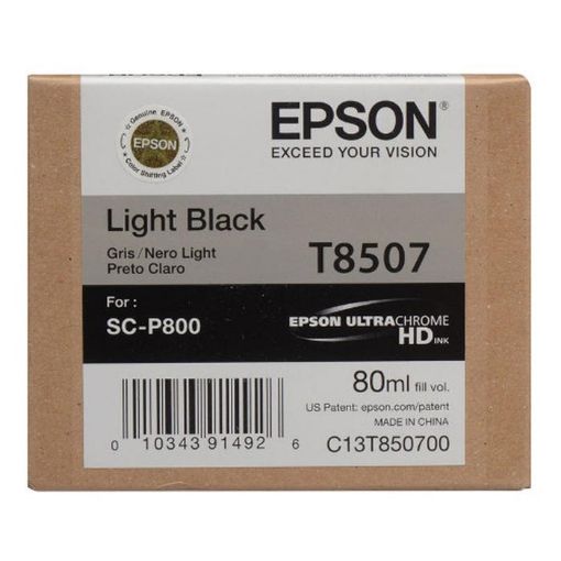 Εικόνα της Μελάνι Epson T8507 Light Black C13T850700