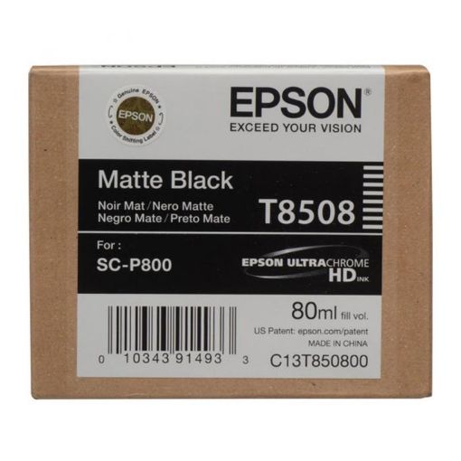 Εικόνα της Μελάνι Epson T8508 Matte Black C13T850800