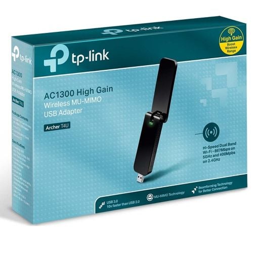 Εικόνα της WiFi USB Adapter Tp-Link Archer T4U v3 Dual Band AC1300