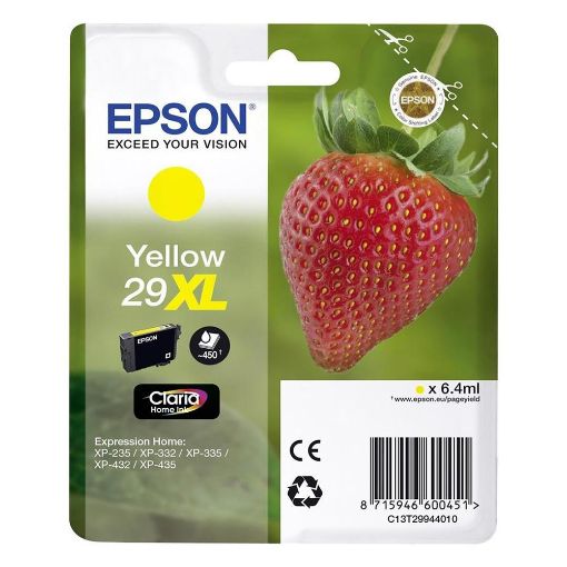 Εικόνα της Μελάνι Epson T2994 Yellow XL C13T29944010