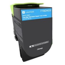 Εικόνα της Toner Lexmark Cyan HC 71B2HC0