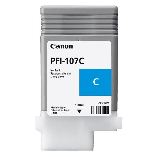 Εικόνα της Μελάνι Canon PFI-107C Cyan 6706B001