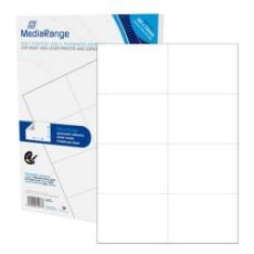 Εικόνα της MediaRange Ετικέτες Γενικής Χρήσης 105x74mm Λευκές 400 Pack MRINK145