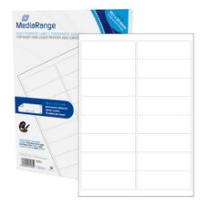 Εικόνα της MediaRange Ετικέτες Γενικής Χρήσης 99.1x33.9mm Λευκές 800 Pack MRINK147