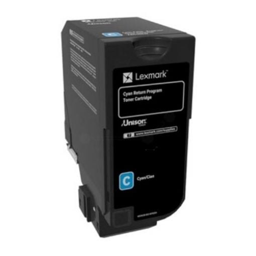 Εικόνα της Toner Lexmark CS720 / CS725 / CX725 Cyan 74C20C0