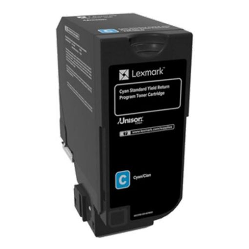 Εικόνα της Toner Lexmark CS720 / CS725 / CX725 Cyan 74C2SC0