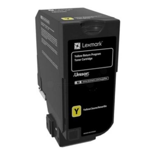 Εικόνα της Toner Lexmark CS720 / CS725 / CX725 Yellow HC 74C2HY0