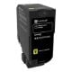 Εικόνα της Toner Lexmark CS720 / CS725 / CX725 Yellow HC 74C2HY0