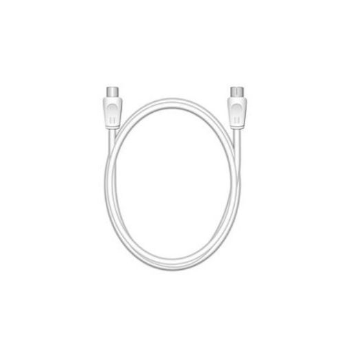 Εικόνα της Καλώδιο MediaRange Antenna Coax Plug-Coax Socket 75 Ohm 1.5m White MRCS162