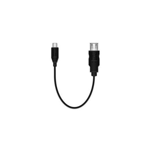 Εικόνα της Καλώδιο MediaRange Micro USB 2.0/USB 2.0 socket 20cm Black MRCS168