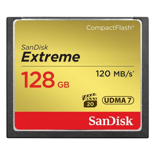 Εικόνα της Κάρτα Μνήμης Compact Flash SanDisk Extreme 128GB UDMA7 SDCFXSB-128G-X46