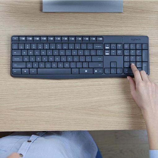 Εικόνα της Πληκτρολόγιο-Ποντίκι Logitech MK235 Ασύρματο 920-007915